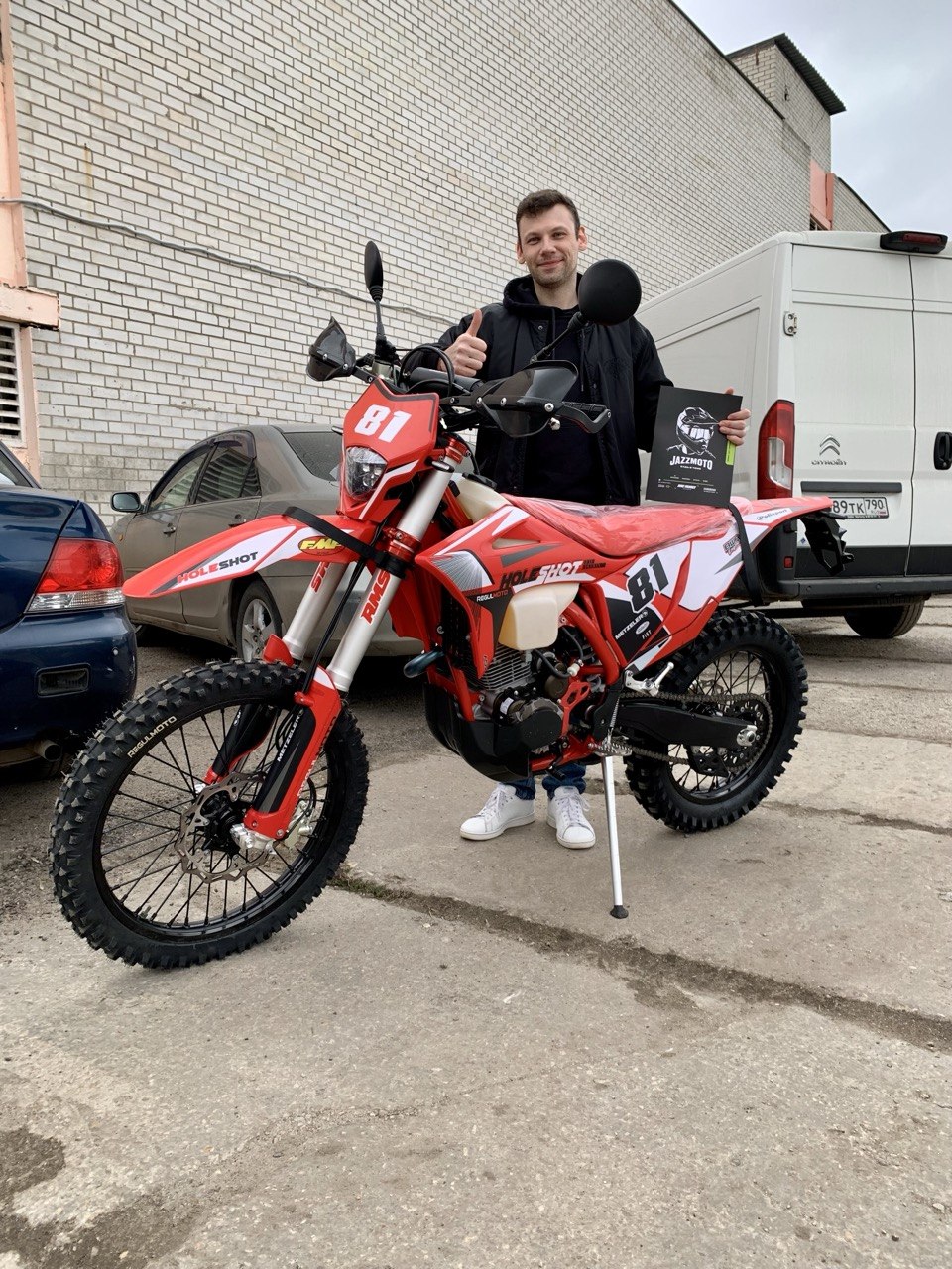 Мотоцикл Regulmoto Holeshot Red Edition (4 valves) 21/18