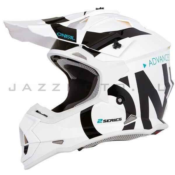 Шлем кроссовый ONEAL 2Series RL SLICK white/black