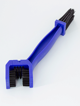 Щетка для чистки приводной цепи пластиковая Синяя